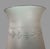 Victorian 21.5" Antique Victorian Cut Engraved and Frosted Hurricane Glass Lamp Shade For Sale - Image 3 of 9