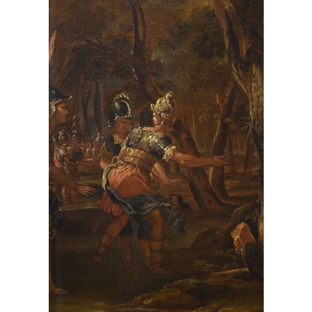 Francesco Fontebasso, Alexander the Great, 1760, Oil on Canvas For Sale - Image 10 of 16