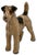 This Really is a Great Looking & Very Rare - Hard to Find Model Vintage Cast Iron Fox Terrier Dog Doorstop. Circa 1930s....