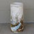 Mid-Century Vintage Textured Ceramic Snowy Owl & Winter Landscape Umbrella Stand For Sale - Image 4 of 12