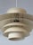Scandinavian Cream Pendant Lamp with 7 Layers from Jeka, Denmark, 1960s For Sale - Image 11 of 18