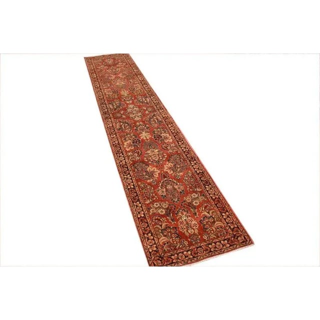 Middle Eastern Sarough Floral Pattern Rug For Sale - Image 10 of 10