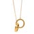 Contemporary Tiffany & Co. 18ct Yellow Gold Interlocking Circles Pendant Necklace 7.06g For Sale - Image 3 of 9
