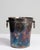 Metal Mid 20th Century France Teal Silver Ice Bucket For Sale - Image 7 of 15