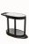 Vintage Art Deco Moderne Ebonized Wood Sculptural Bar Cart or Trolley, 1930's For Sale - Image 10 of 10