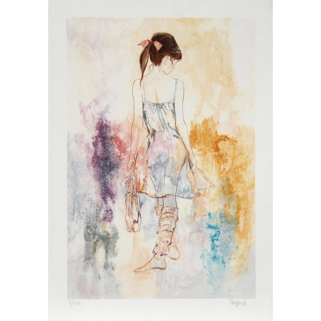 Ballerina Shepard, Richard Lithograph, signed and numbered in pencil Edition: 3/350 Size: 28 in. x 21.5 in. (71.12 cm x...