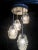 Metal Pendant Lamp or Chandelier in Metal and Glass, 1960s For Sale - Image 7 of 16