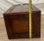 Antique Single Drawer File Cabinet, Tiger Oak Legal / Letter Size, Paneled Sides For Sale - Image 9 of 12