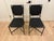 Modern Six (6) Black Laredo Dining Chairs by Crate & Barrel For Sale - Image 3 of 5