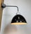 Industrial Factory Wall Lamp with Black Enamel Shade, 1960s For Sale - Image 15 of 16