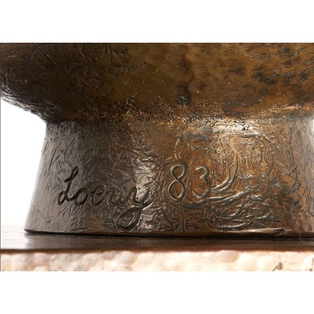 Bronze Late 20th Century Andreas Loewy Bronze Sculpture, "Playtime" For Sale - Image 8 of 8