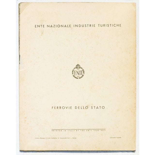 Date: 1938 Size: 9.5 x 7.5 inches Notes: Pamphlet, book Artist: ENIT (The Italian Government Tourist Board) About The...