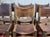 Antique English Chairs in Oak and Leather, 1800s, Set of 6 For Sale - Image 3 of 18