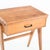 Vintage Oak Console or Side Table with Compass Legs, France, 1960s For Sale - Image 12 of 14