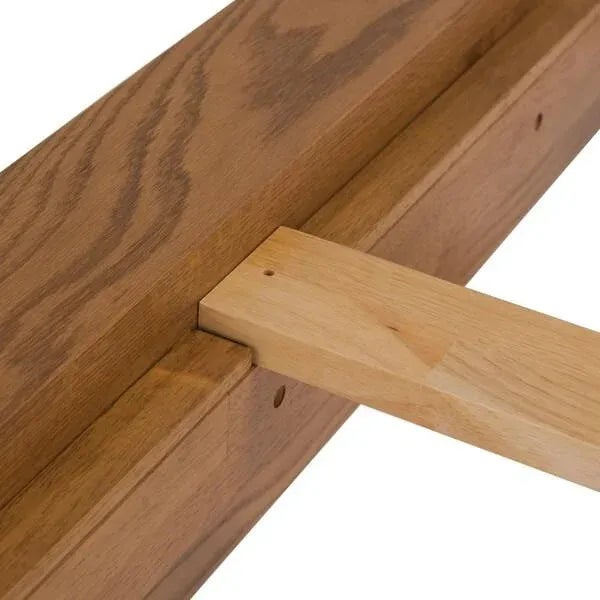 Brown Cassius Wood Spindle Bed - Light Brown, King For Sale - Image 8 of 10