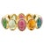 Modern Natural Multi Gemstone 4.4cts Ring in 18k Gold For Sale - Image 3 of 8