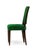 Wood Set of Eight Jules Leleu Dining Chairs, Newly Restored in Emerald Bouclé For Sale - Image 7 of 12