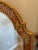 Red Large Queen Anne Gilded Glass Mirror For Sale - Image 8 of 11