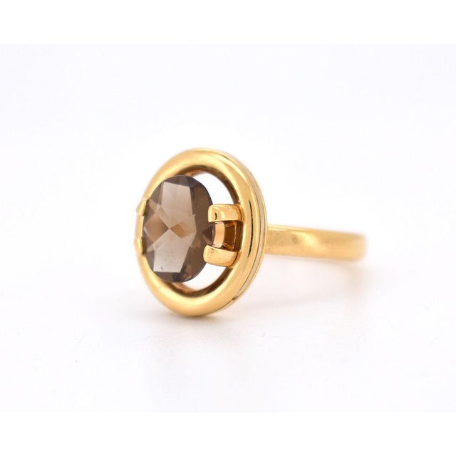 Poiray - Ma Préférence - Ring in 18-Carat Gold With 7 Interchangeable Stones, Size 8.5 For Sale - Image 6 of 10