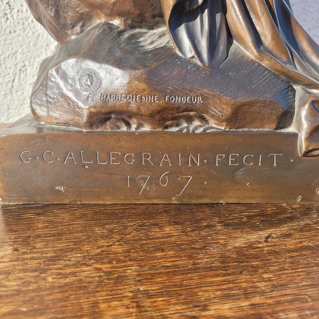 Allegrain, Venus at the Bath, 19th Century, Bronze For Sale - Image 15 of 18