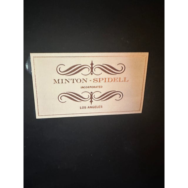 Brick Red Vintage Minton-Spidell Chinoiserie Console Table For Sale - Image 8 of 9