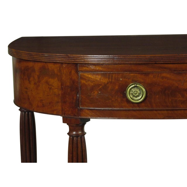 Late 18th Century 18th-C. American Federal Console Table For Sale - Image 5 of 14