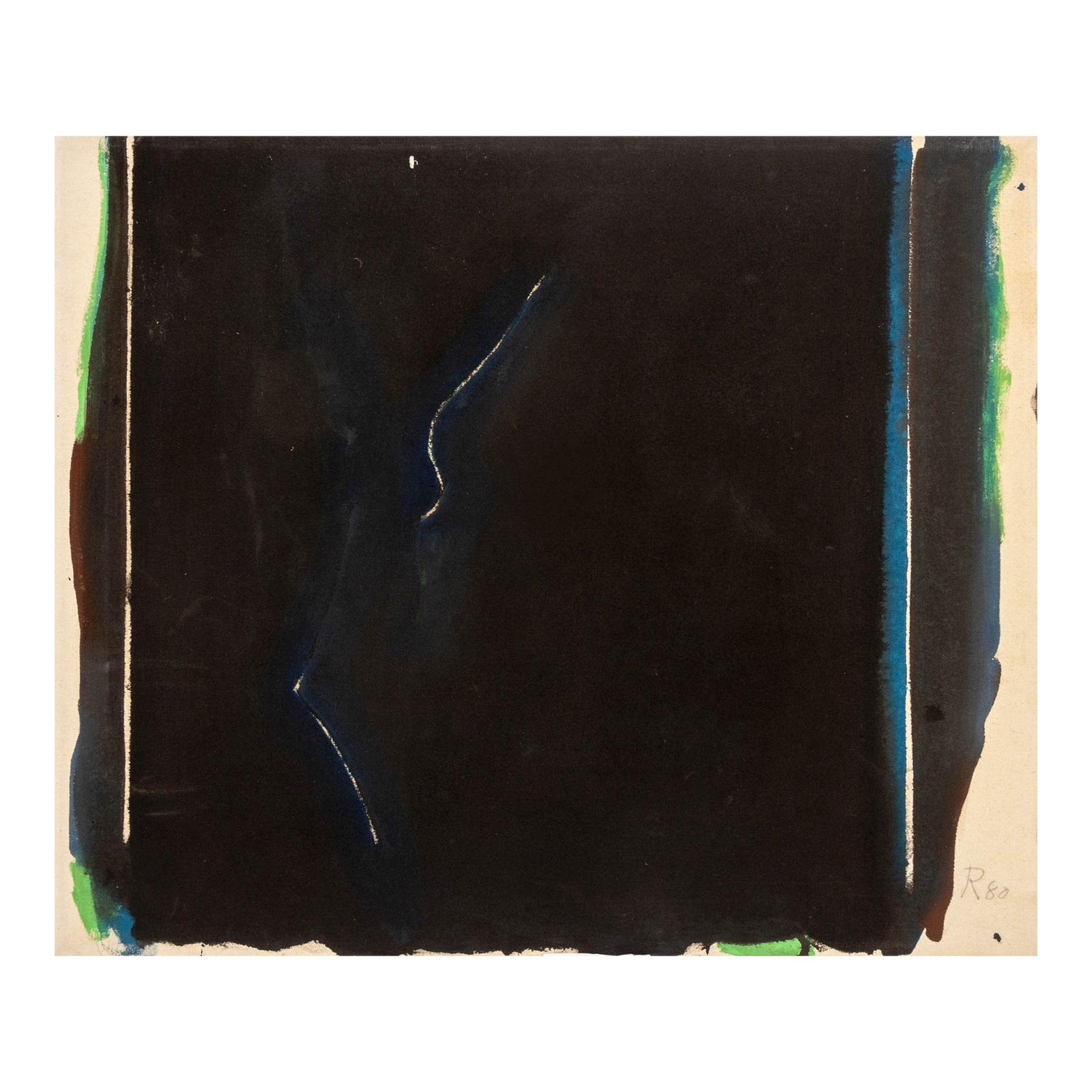 Jack Roth Untitled Acrylic on Canvas, 1980 | Chairish