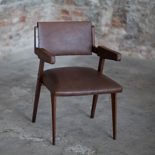 Mid-Century Armchairs, Italy, 1950s, Set of 2 For Sale - Image 12 of 18