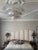 Bold Eclectic Murano Feather Chandelier, 2010 For Sale - Image 4 of 14
