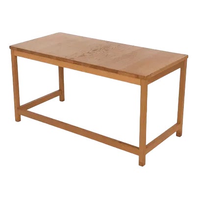 Vintage Danish Side Table in Oak by Kurt Ostervig for KP Mobler, 1960s For Sale