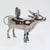 Figural Israel & Son Ltd. Sterling Silver Cow Creamer or Milk Pitcher For Sale - Image 9 of 12