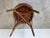 Vintage Boho Chic Bamboo and Rattan Round Accent Table For Sale In Miami - Image 6 of 12