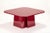 Ooma Burgundy Lacquered Glass Dining Table by Reda Amalou Design For Sale - Image 4 of 9