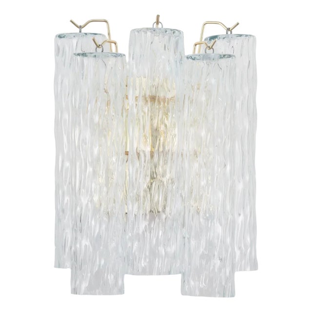 Wall Light with Murano Glass, 1990s For Sale