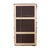 Mid-Century Modern Sueded Leather Wall Hanging, 1950's For Sale - Image 3 of 4