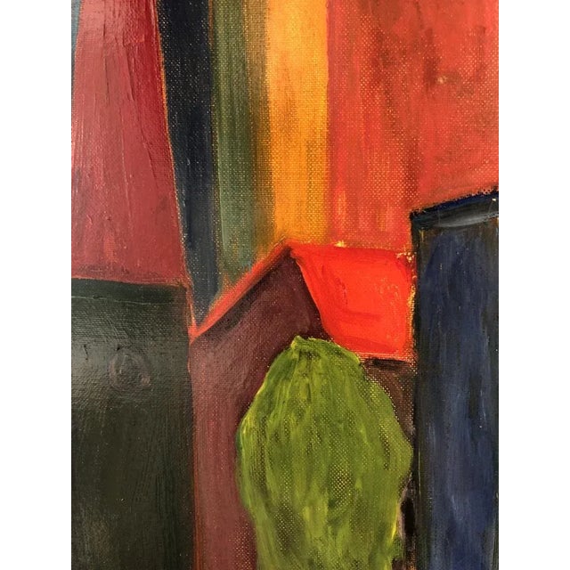 Jean-Jacques Abieniste, Le petit arbre, 1946, Oil on Canvas For Sale - Image 4 of 10