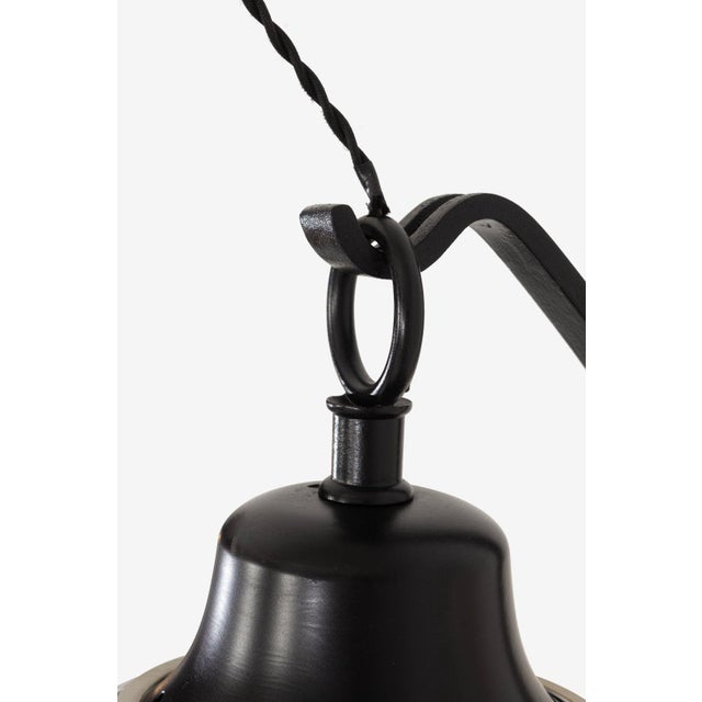 Black 1960s Mid-Century Modern Luigi Caccia Dominioni for Azucena – Boccia Wall Lamps - a Pair For Sale - Image 8 of 13