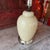 Vintage Floral Ceramic Table Lamp With Crackle Glaze For Sale - Image 12 of 13