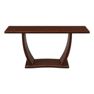 Mid Century Modern Console Table Custom Finish For Sale