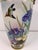 Antique Japanese Hand-Painted Porcelain Vase With Birds & Iris Flowers, Jeweled Gilt Decoration For Sale - Image 14 of 14