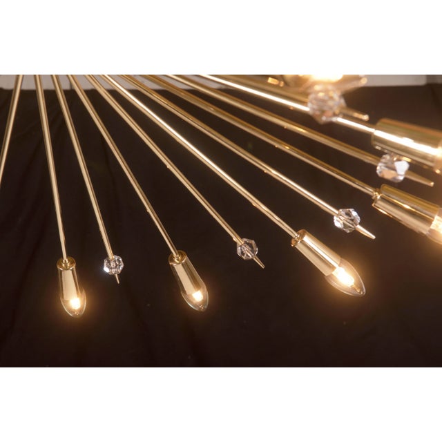 1950s Austrian Stella Chandelier by J. T. Kalmar, 1950s For Sale - Image 5 of 10