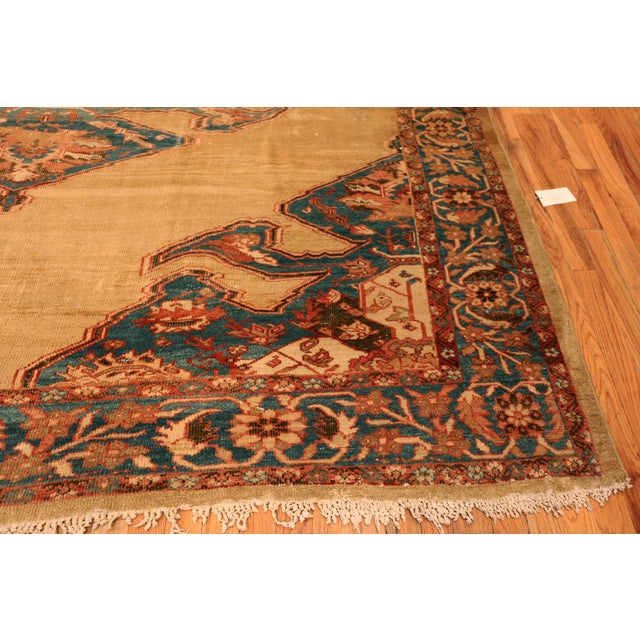 Nazmiyal Collection Antique Persian Bakshaish Rug For Sale - Image 13 of 14