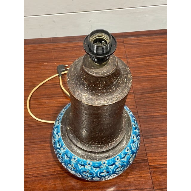 Table Lamp attributed to Aldo Londi for Bitossi Ceramiche, 1970s For Sale - Image 13 of 18