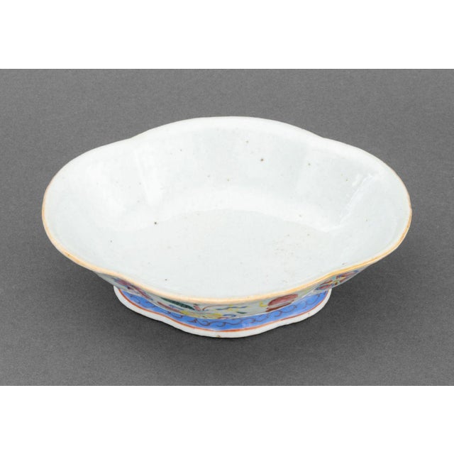 Chinese Famille Rose Porcelain Footed Bowl For Sale In New York - Image 6 of 11