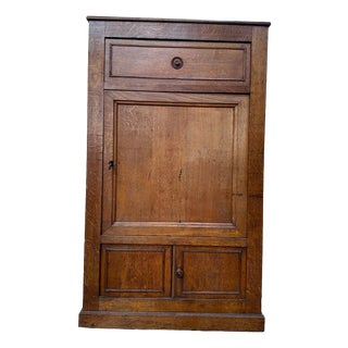 Antique Oak Side Table, 1800s For Sale