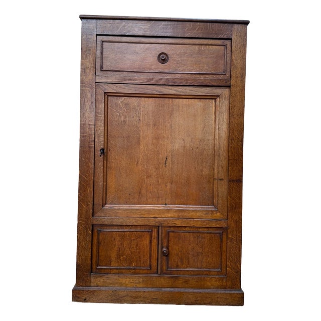 Antique Oak Side Table, 1800s For Sale