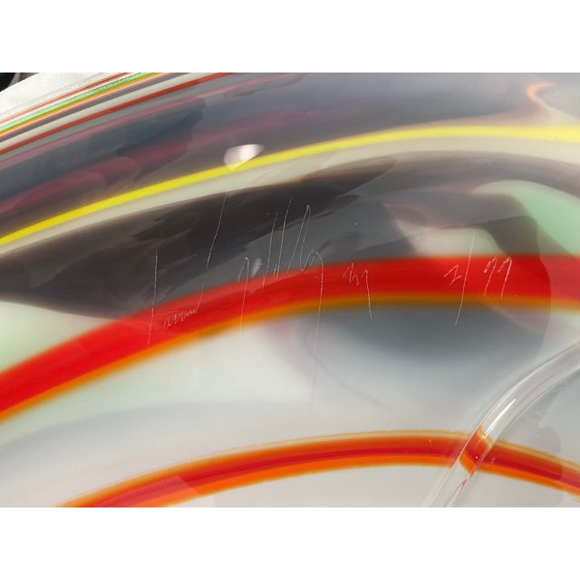 Monumental Murano Mid Century Art Glass For Sale - Image 9 of 16
