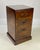 Late 20th Century Vintage Italian Burl Wood 4-Drawer Nightstand or Side Chest For Sale - Image 5 of 13