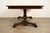 Baker Furniture Regency Banded Mahogany Double Pedestal Extension Dining Table, Newly Refinished For Sale - Image 13 of 15