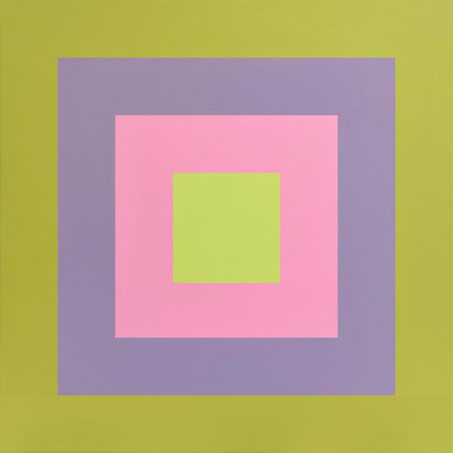 Brent Hallard Contemporary Abstract Acrylic on Stretched Canvas "Colour Orb 15" by Brent Hallard For Sale - Image 4 of 4